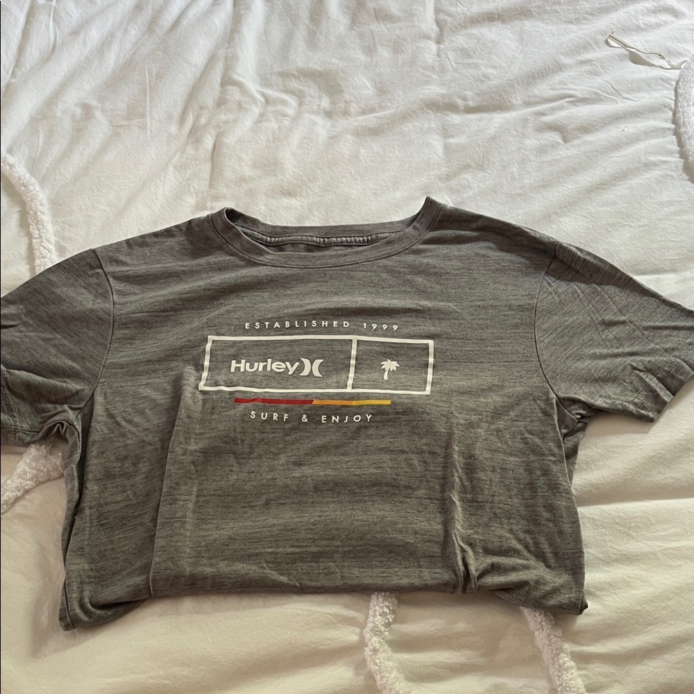 Hurley Charcoal Surf Graphic Tee